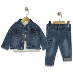 ERKEK 2/5 YAŞ BRAND THE SMART KOT 3\'LÜ TAKIM