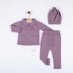 KIZ 3/9 AY TRİKO 4 LÜ SET