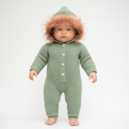 KIZ 3/9 AY TRİKO KÜRKLÜ WELSOFTLU TULUM