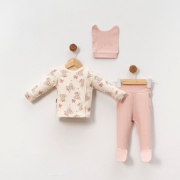 KIZ 3/3 AY FİYONKLU AYİ-3 LÜ ZIBIN TAKIM