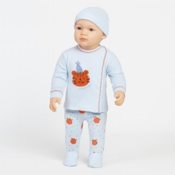 ERKEK 3/3 AY ŞAPKALI ASLAN 3LÜ ZIBIN TAKIM