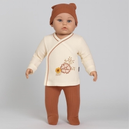 KIZ 3/3 AY ÇİÇEKLİ NAKİS-3 LÜ  ZIBIN TAKIM