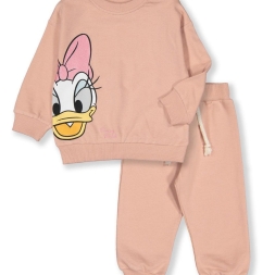 KIZ 6/24 AY MEVSİMLİK DAISY BASKILI BEBEK TAKIM