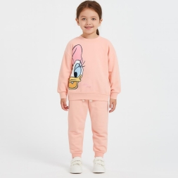 KIZ 3/6 YAŞ MEVSİMLİK DAISY BASKILI TAKIM