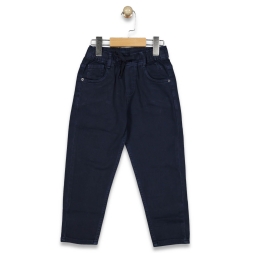 ERKEK 6/10 YAŞ KETEN BEL İP BAĞLAMALI PANTALON