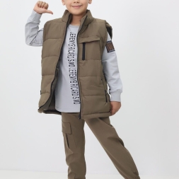 ERKEK 7/10 YAŞ YELEKLİ 3LÜ ERKEK TAKIM