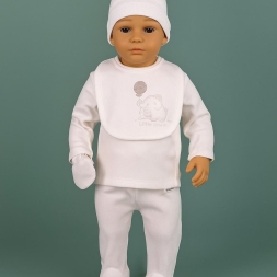 UNISEX 1/3 AY BALON FİLLİ 5 PARÇA ZIBIN TAKIMI