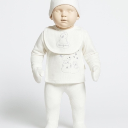 UNISEX 1/3 AY SEVİMLİ BULUT TAVŞAN 5 Lİ ZIBIN TAKI