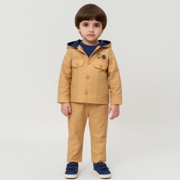 ERKEK 9/18 AY CEKETLİ GÜLEN YÜZ NAKIŞLI 3 LÜ TAKIM