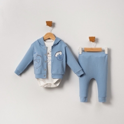 BELEMİR - 7042 / Dinozor Nakışlı