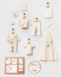 BELEMİR - 7075/ Organik 10\'lu Hastane Çıkış Seti