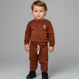 ERKEK 9/24 AY POLO YAKA AT İŞLEMELİ ŞARDON TAKIM