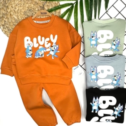 ERKEK 2/5 YAŞ BLUEY BASKILI 3 İP 2Lİ TAKIM