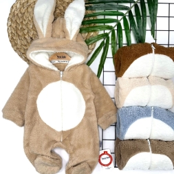 UNİSEX 3/12 AY ÖNGÖBEK KULAKLI WELSOFT TULUM