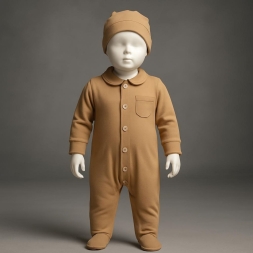 KIZ 0/6 AY CEPLİ DÜĞMELİ TULUM