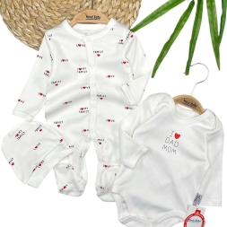 ERKEK 0/6 AY LOV FAM BASKILI BADİLİ TULUM