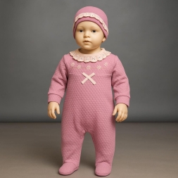 KIZ 0/6 AY DANTEL YAKALI KAPİT TULUM