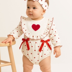 KIZ 6/18 AY KALPLI SUZINELI ROMPER