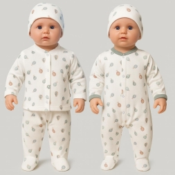 UNISEX 3/3 AY DESENLİ TULUM 3LÜ ZIBIN TK.