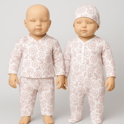 UNISEX 3/3 AY DESENLİ TULUM 3LÜ ZIBIN TK.