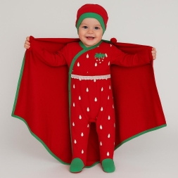 KIZ 3/3 AY ÇİLEKLİ TULUM 5Lİ ZIBIN  TAKIM