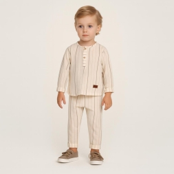 ERKEK 9/18 AY ÇİZGİLİ  TAKIM