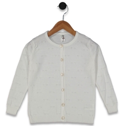 KIZ 5/8 YAŞ ÇİZGİ DESENLİ KIZ TRİKO ÜST