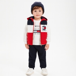 ERKEK 6/18 AY TOMMY HİLFİGER YELEK 3LÜ TAKIM