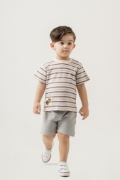 ERKEK ÇOCUK ERKEK ÇOCUK/ERKEK ÇOCUK AY ÇİZGİLİ WAF