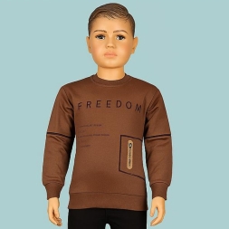 ERKEK 3/12 YAŞ FREE DOM SIFIR YAKA SWEAT