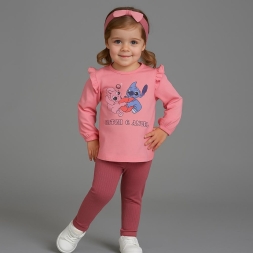 KIZ 2/5 YAŞ BASKILI TAYTLI TAKIM