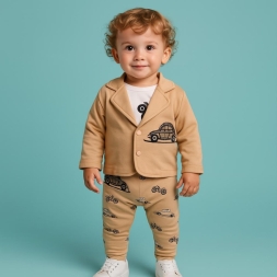 ERKEK 3/12 AY BEBELLOVE ARABALI ÇEKET TAKIM