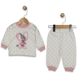 KIZ 6/12 AY KALPLİ PİJAMA TAKIM