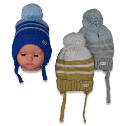 ERKEK 0/18 AYLIK KULAKLI RENKLİ BERE