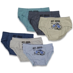 ERKEK 10/11 YAŞ ERKEK ÇOCUK BASKILI SLİP