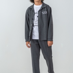 ERKEK 10/13 YAŞ YAZILI ÜÇLÜ TAKIM