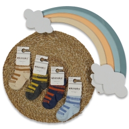 ERKEK 1/1 AY 12\'Lİ TALON DESEN ERKEK BEBE MEVSİMLİ