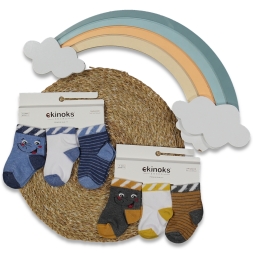 ERKEK 12/12 AY 12\'Lİ PHİL ERKEK BEBE MEVSİMLİK SOK