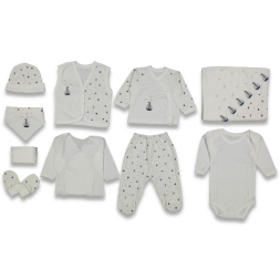 ERKEK 1/3 AY GEMİLİ TONTON 10LU SET