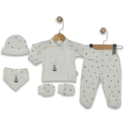 ERKEK 1/3 AY GEMİLİ TONTON 5Lİ SET