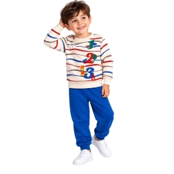 ERKEK 1/3 YAŞ ÇİZGİLİ KARAKTER 123 TAKIM