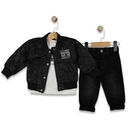 ERKEK 1/4 YAŞ KAPİTONE MONT 3 LÜ TAKIM