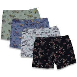 ERKEK 14/15 YAŞ DESENLİ BOXER