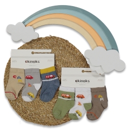 ERKEK 18/18 AY 12\'Lİ LUSİ DESEN ERKEK BEBE MEVSİML