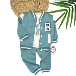 ERKEK 2/5 YAŞ B COLEGE CEKET 3\'LÜ ŞARDONLU TAKIM