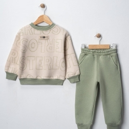 ERKEK 2/5 YAŞ BASKILI DESİNG ALMALI TAKIM