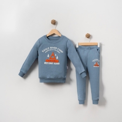 ERKEK 2/5 YAŞ CAMP BASKILI ÜÇİP TAKIM