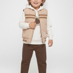 ERKEK 2/5 YAŞ ÇİFT ÇİZGİLİ ELYAFLI  YELEK 3\'LÜ