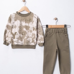 ERKEK 2/5 YAŞ CREATİVE BASKILI TAKIM