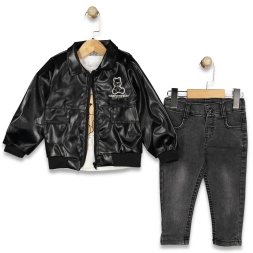 ERKEK 2/5 YAŞ HOME OF THE BEAR DERİLİ 3 LÜ TAKIM